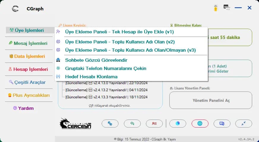 CGraph screenshot 3